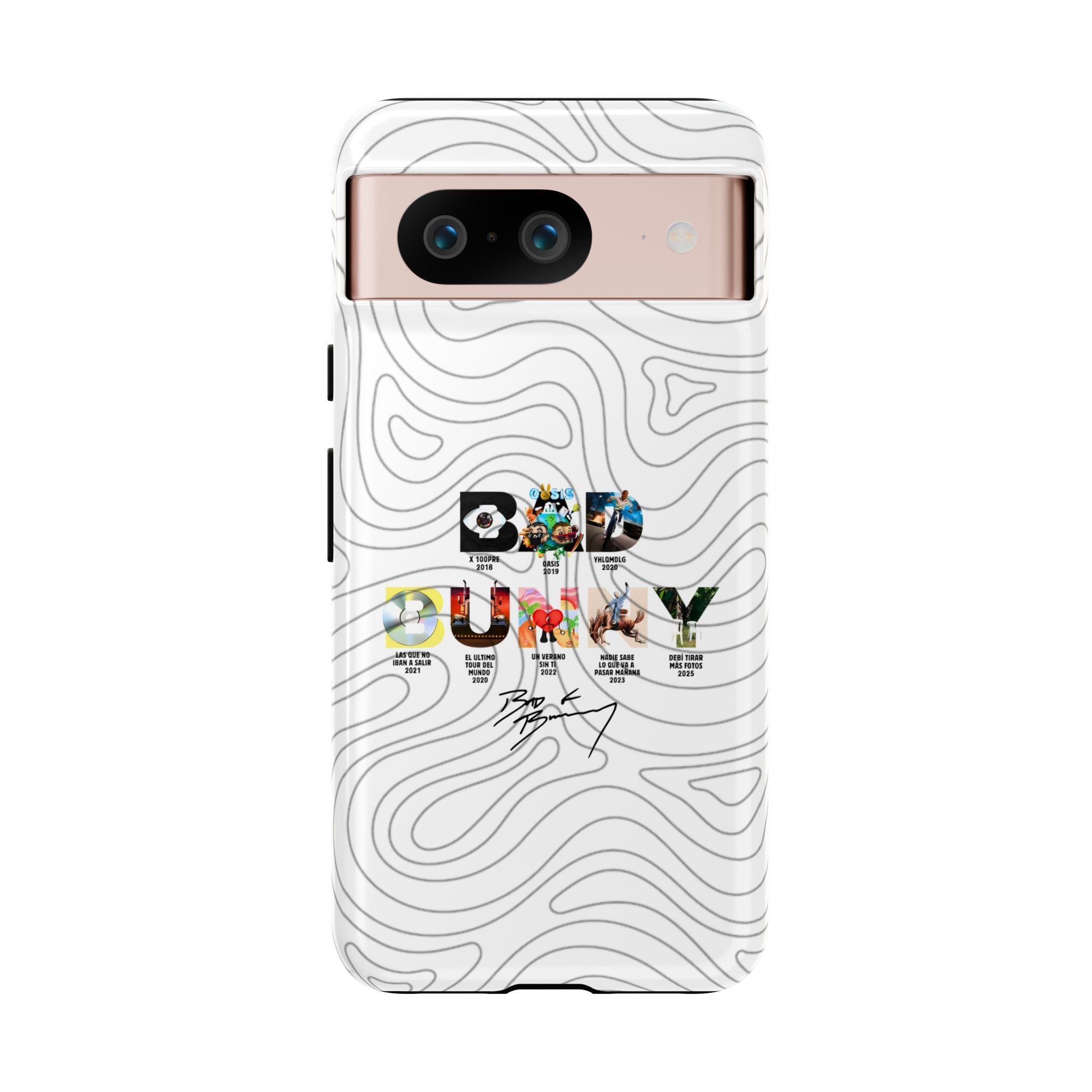 Phone Case — B.B® Album Letters Design with Album Titles & Signature